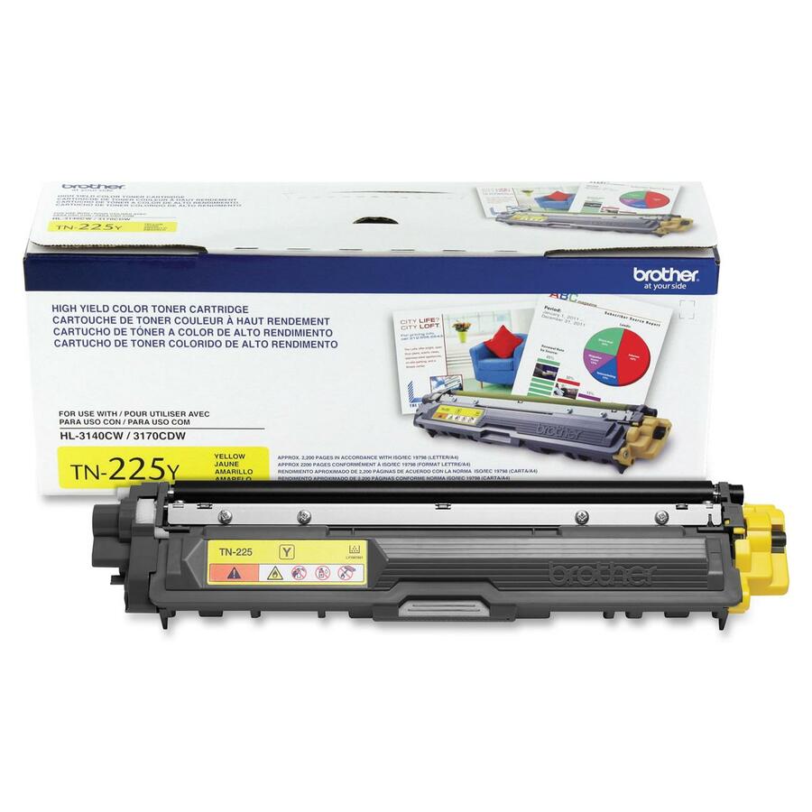 TN225Y YELLOW TONER CARTRIDGE .FOR HL-3140CW/HL-3170CDW/ MULTI 4