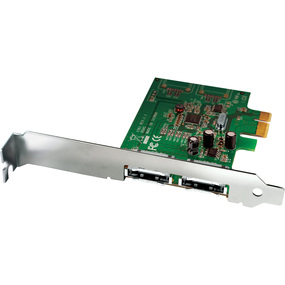 Mediasonic ProBox (HP1-SS3) 2 Port External SATA III 6Gbps PCI Express Card