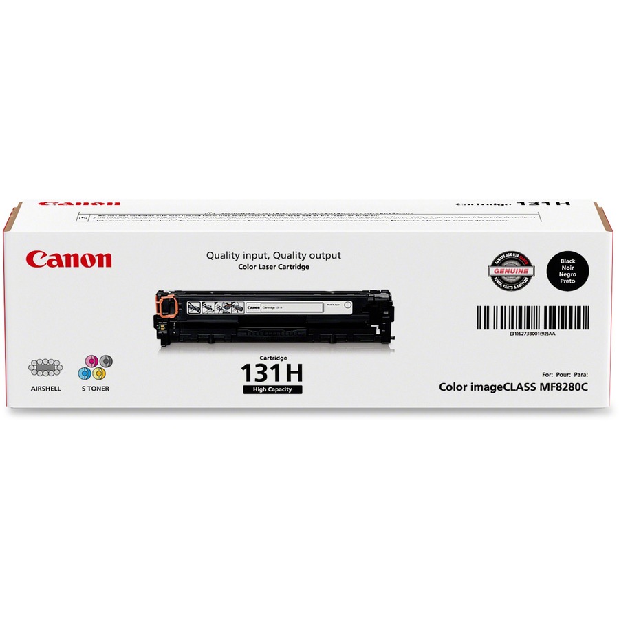 Canon 131 High Capacity Black Toner Cartridge (6273B001)