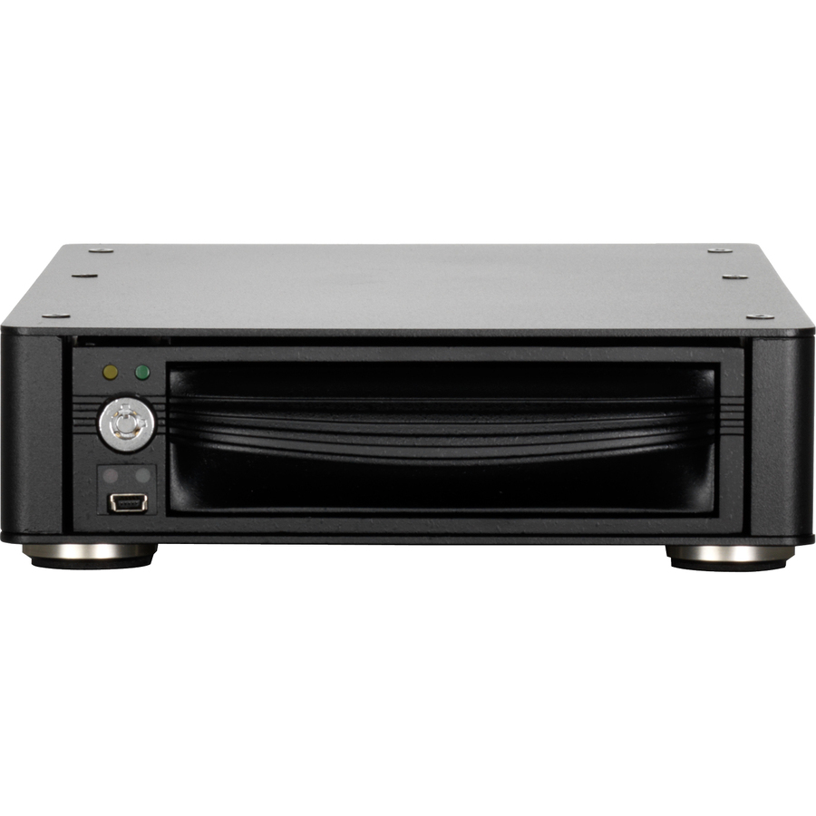 RTX112-3Q, ALL-METAL ENCLOSURE W/DP10 SECURE REMOVABLE CARRIER, AES256, USB3/ESA