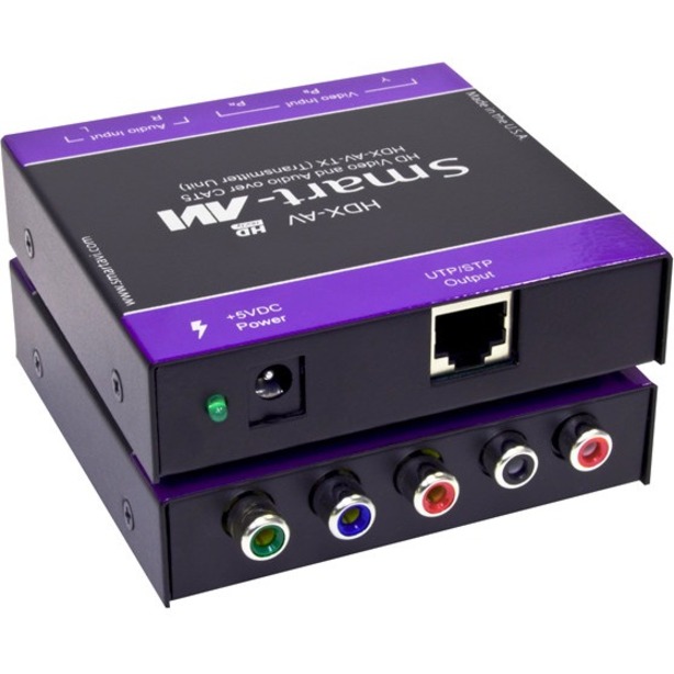 HDTV COMPONENT+AUDIO CAT5 TRANSMITTER