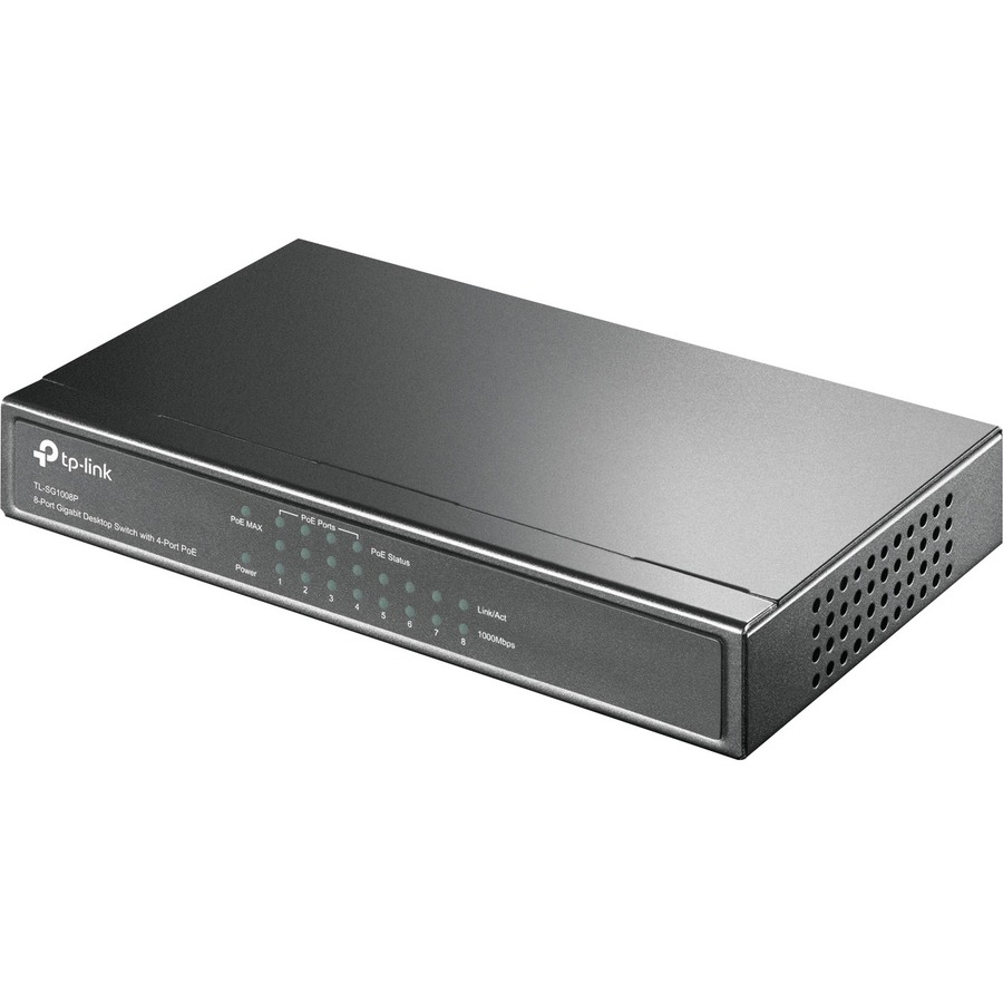 8-PORT GIGABIT DESKTOP SWITCH WITH 4 POE