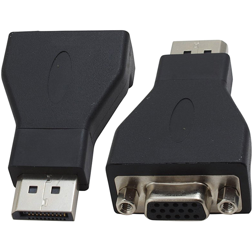 4XEM 4XDPMVGAFA DisplayPort to VGA Adapter | DP to VGA, Lifetime