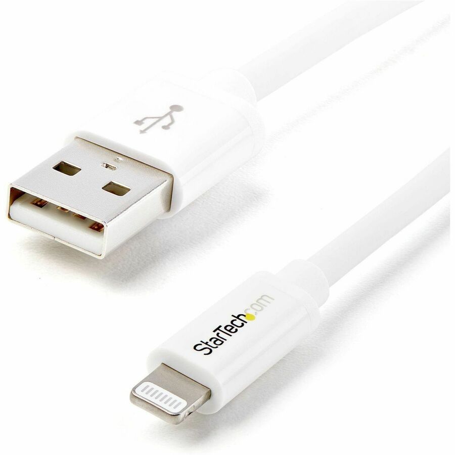 1M WHITE LIGHTNING TO USB CABLE