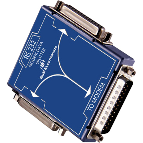 MODEM DATA SPLITTER SERIAL RS232 PORT SPLITTERS