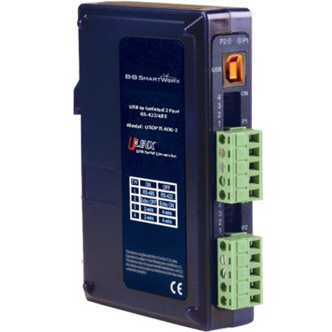 USB TO ISOLATED 2 PORT 422/485 CONVRTR -