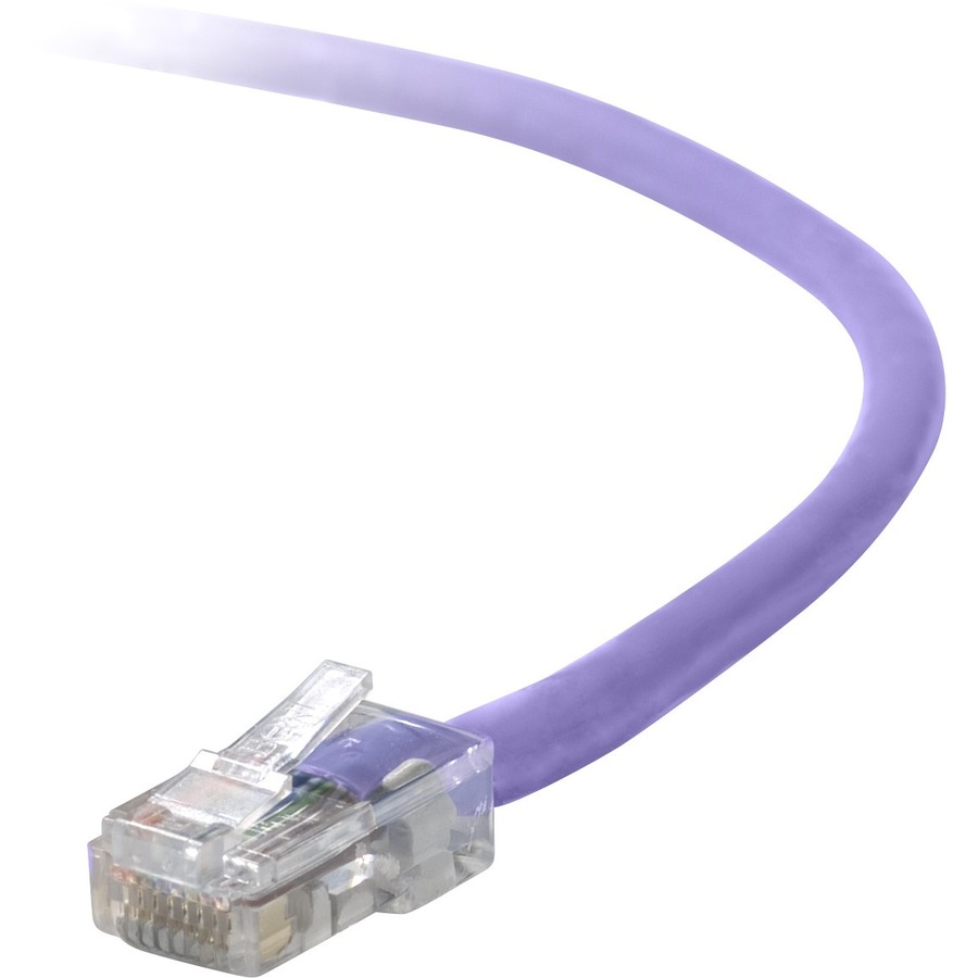 Cat6 UTP RJ45M M30 PURP Patch