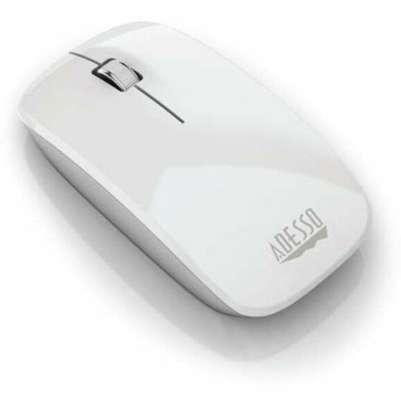 Adesso Innovation Inc Bluetooth Optical Mouse White Wrls Connectivity Scroll Wheel
