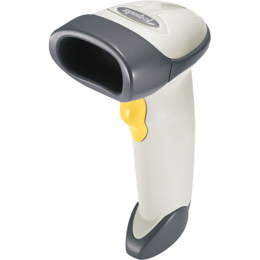 Zebra LS2208-SR20001R USB Barcode Scanner White - Kit includes USB Cable & Stand