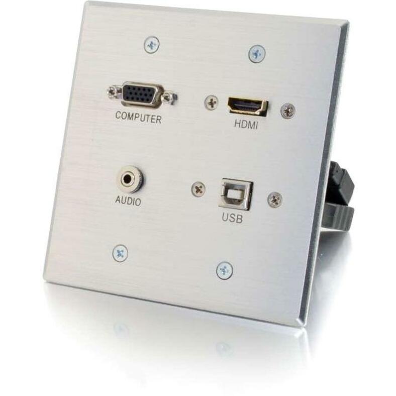 DOUBLE GANG HDMI/USB/3.5MM/VGA DONGLEWP - CAN BE USED WITH ACTIVE USB EXTENSION