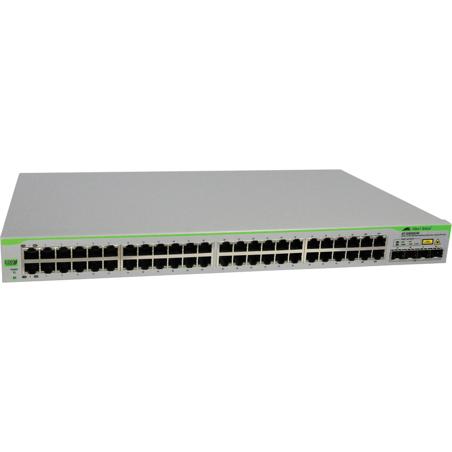 48 X 10/100/1000T WEBSMART SWITCH, WITH 4 SFP COMBO PORTS, POE+, AND U.S. POWER