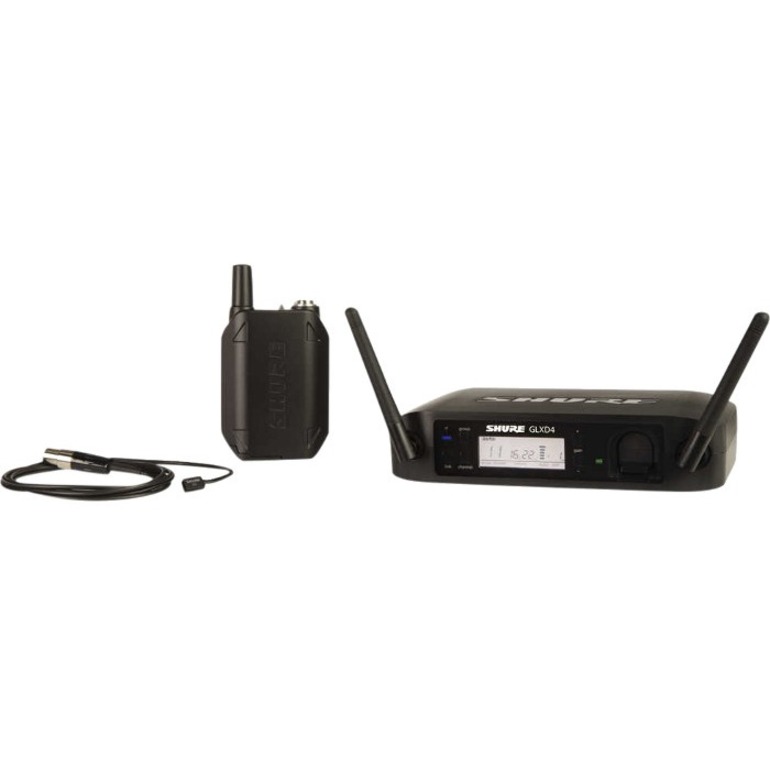 SHURE GLXD14/WL93 Lavalier Wireless System (Z2 Band: 2400 - 2483.5 MHz)