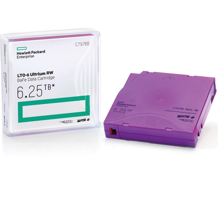 HPE LTO6 ULTRIUM 6.25TB WORM DATA CARTRIDGE - LIMITED LIFETIME WARRANTY