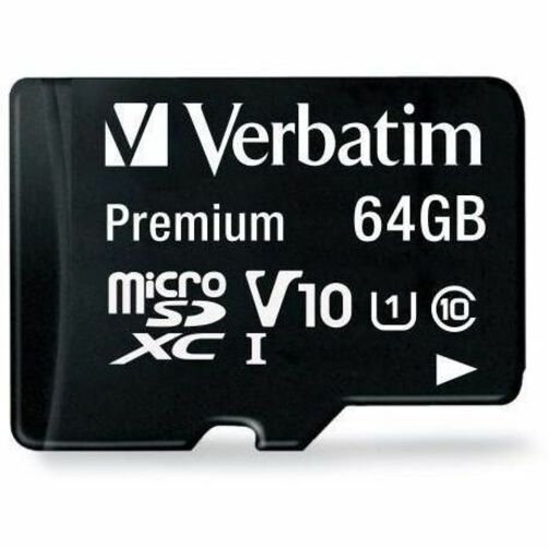 64GB microSDHC Class 10 w/Adp
