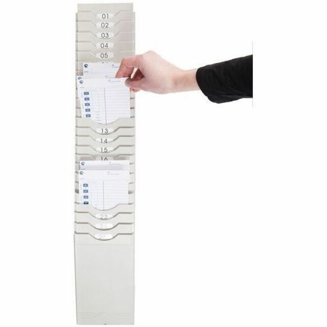 RACK EXPANDING 25 POCKET PLASTIC