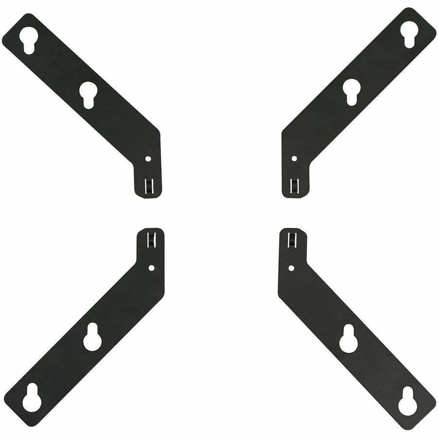 ADAPTOR PLATES - BLACK - MAINTAINS SLIM DESIGN OFTHE ORIGINAL MOUNT, WHILEEXPAND