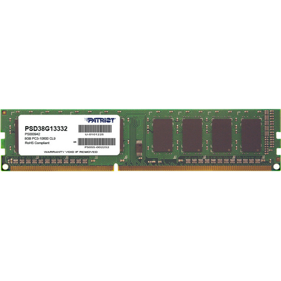 PATRIOT SL 8GB 1333MT/S DDR3 CL9
