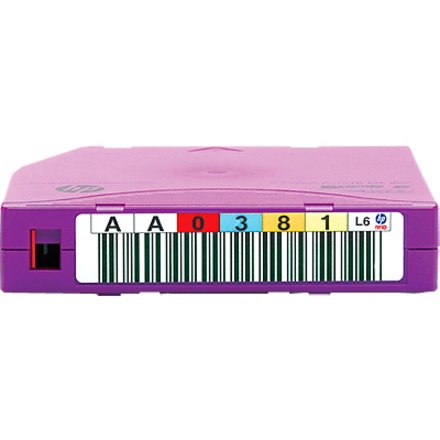 HP LTO6 MP RW CUST LABELED NO CASE 20 PK