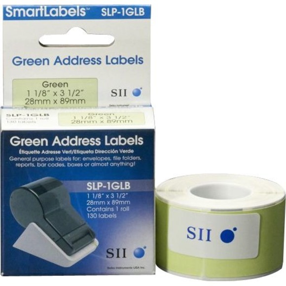 SEIKO GREEN ADDRESS LABELS - PERFECT FOR ADDRESS LABELS FOR OFFICE MAILINGS, INV