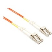 3 METER LC-LC OM1 1GIG FIBER OPTIC CABLE, ORANGE, OFNR, 62.5/125 FIBER, MULTIMOD