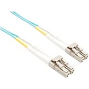5 METER LC-LC OM3 10GIG FIBER OPTIC CABLE, AQUA, OFNR, 50/125 FIBER, MULTIMODE D