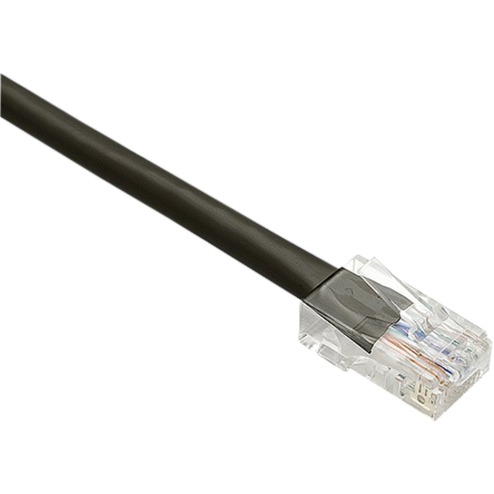 UNC CAT6 PATCH CABLE, 10 FT BLACK. HIGH-PERFORMANCE CAT6 ETHERNET CABLE DESIGNED