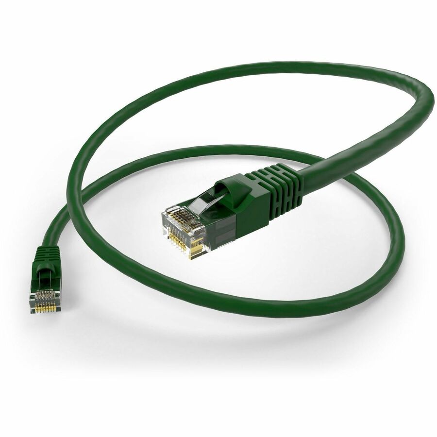 UNC GROUP 1FT CAT5E SNAGLESS UNSHIELDED (UTP) ETHERNET NETWORK PATCH CABLE GREEN