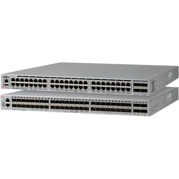 VDX 674048P SFP+ PORTS ONLY - NO OPTICS AC NONPORT SIDE EXHAUST AIRFLOW