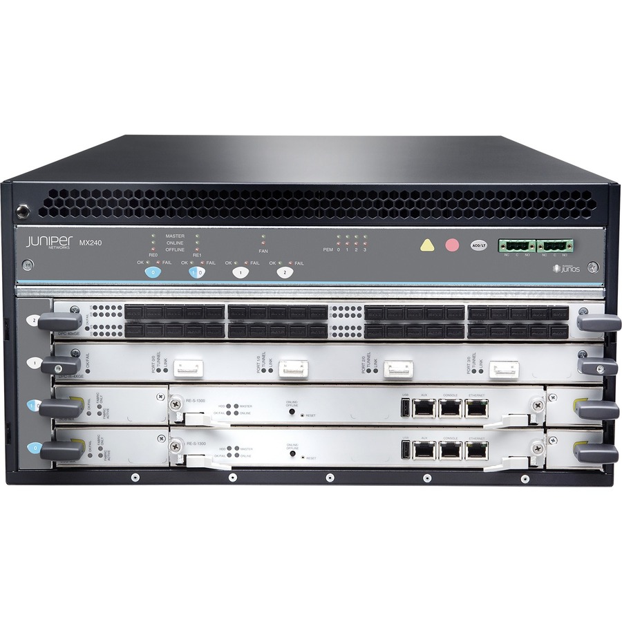 MX240 WITH INSTALLED BACKPLANE, SPARE