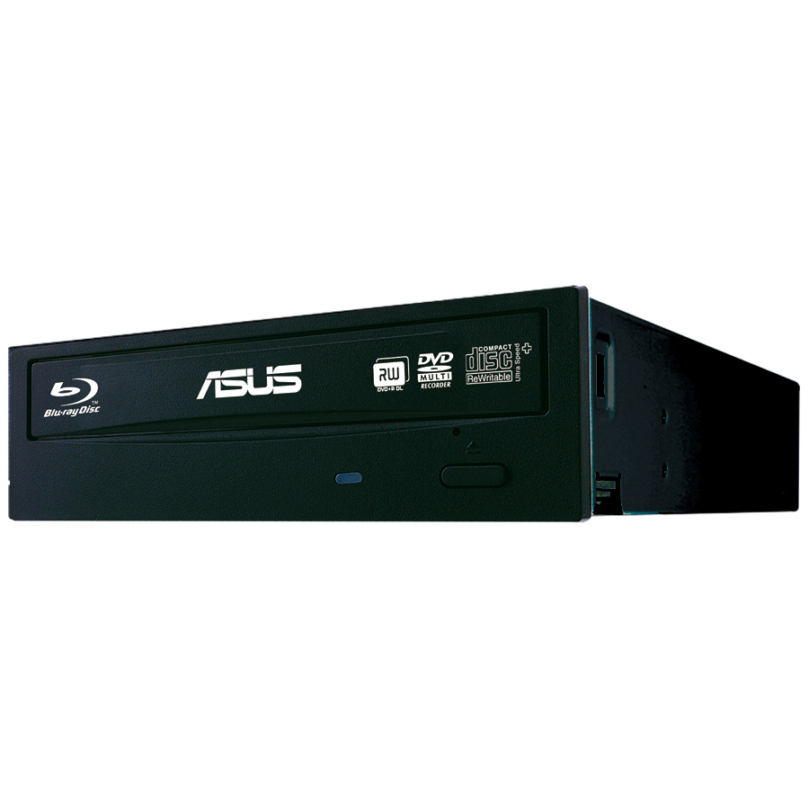 ASUS (BW-16D1HT) Graveur Blu-ray interne 16x BDXL, boîte de vente au détail | Noir, SATA | Cyberlink Power2Go 8 inclus