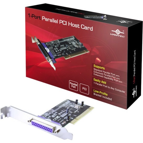 VANTEC 1-Port Parallel PCI Host Card Model UGT-PC10PL