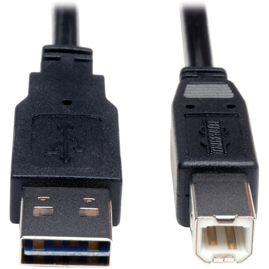 USB CABLE - USB-A LEFT CONNECTOR - MALE LEFT GENDER - USB-B RIGHT CONNECTOR - MA