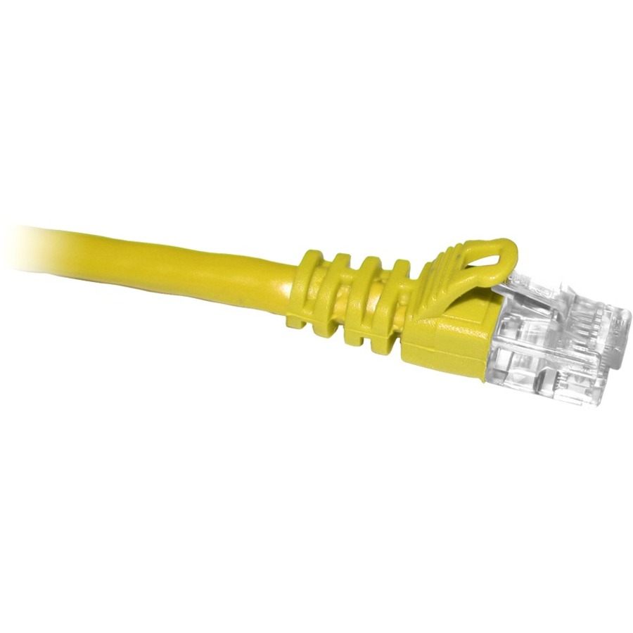 eNet CAT6 Yellow 5 ft Molded Boot Patch Cable | Ethernet Cable