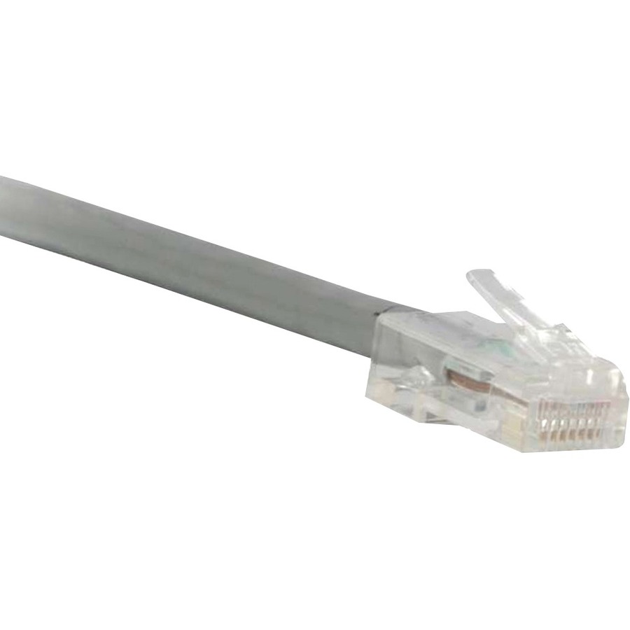 CAT5E GRAY 10FT NO BOOT PATCH CABLE