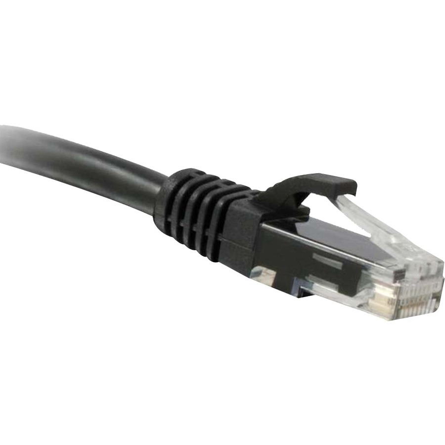 CAT6 Black 5 ft Molded Boot Patch Cable | Ethernet Cable, Patch Cord
