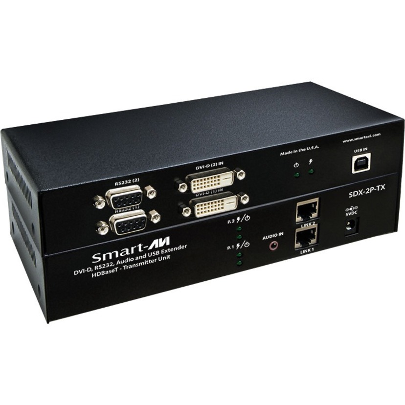 HDBASET DUALDVI+USB+RS232+AUDIO EXTENDER