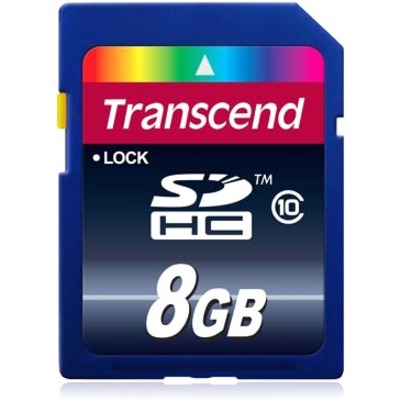 8GB SDHC CLASS10 CARD (MLC)