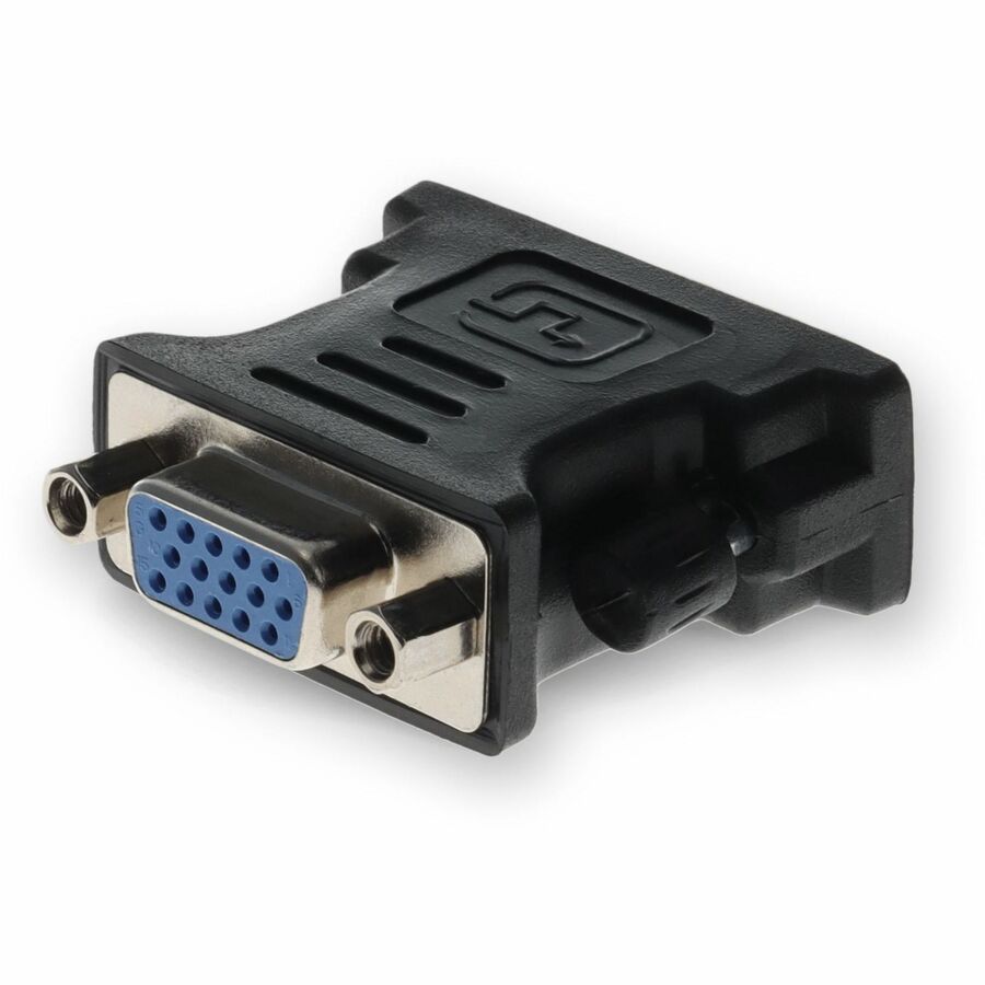 5PK 8IN MALE TO FEMALE ADAPTER DVI TO VGA BLACK ADAPTER