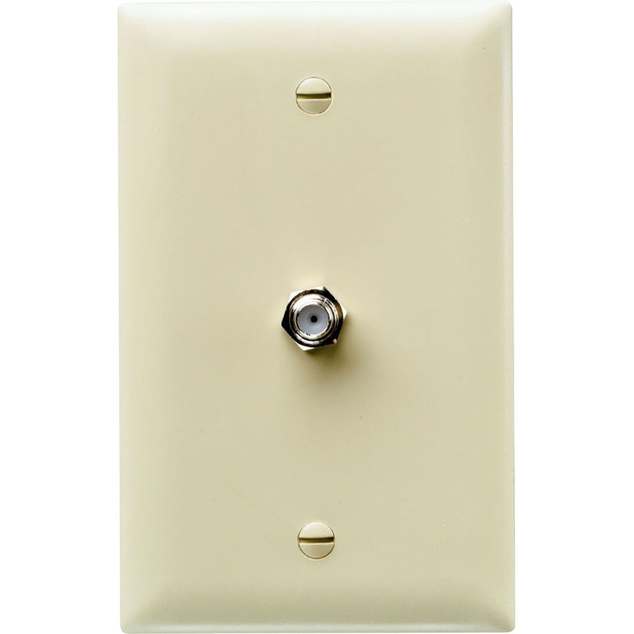 F TYPE COAX CONNECTOR W/TP PLATE IV