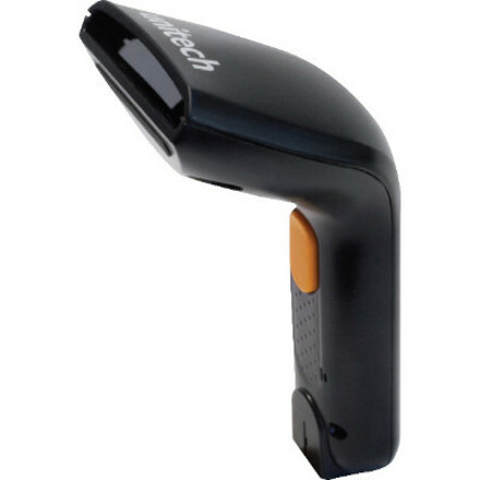 Unitech AS10 Handheld Barcode Scanner - 100scan/s - CCD - Black - 100 scan/s - CCD - Keyboard Wedge, PS2 - Black