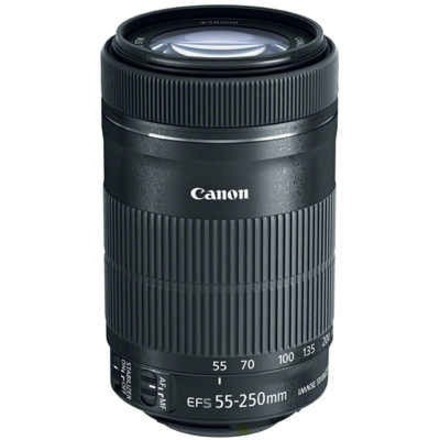 EF-S 55 250MM F/4 5.6 IS STM - OPTICAL IMAGE STABILIZER - FOCAL LENGTH & MAXIMUM