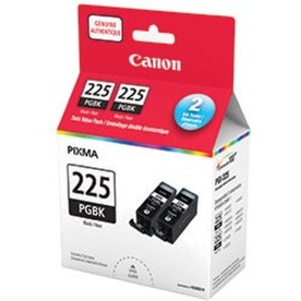 2PK PGI-225 BLK INK CARTRIDGE