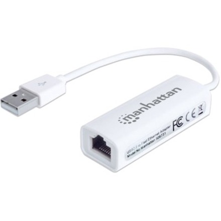 USB 2.0 Fast Ethernet Adapter  10/100 Mbps Fast Ethernet, Hi-Speed USB 2.0