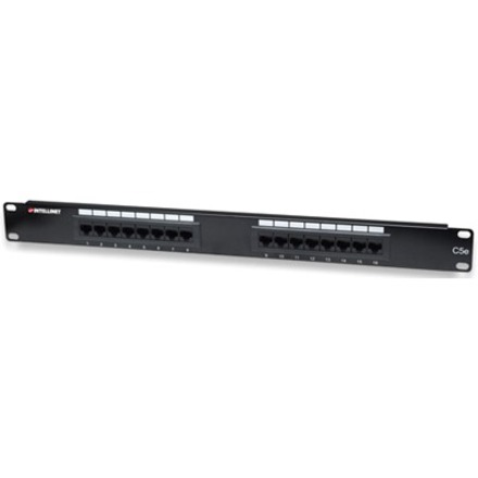 16 PORT CAT5E PATCH PANEL