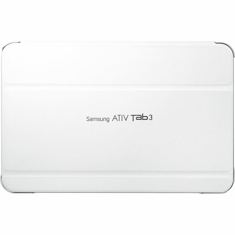 10.1 SYNTHETIC LEATER WHITE BOOK COVER FOR ATIV TAB 3