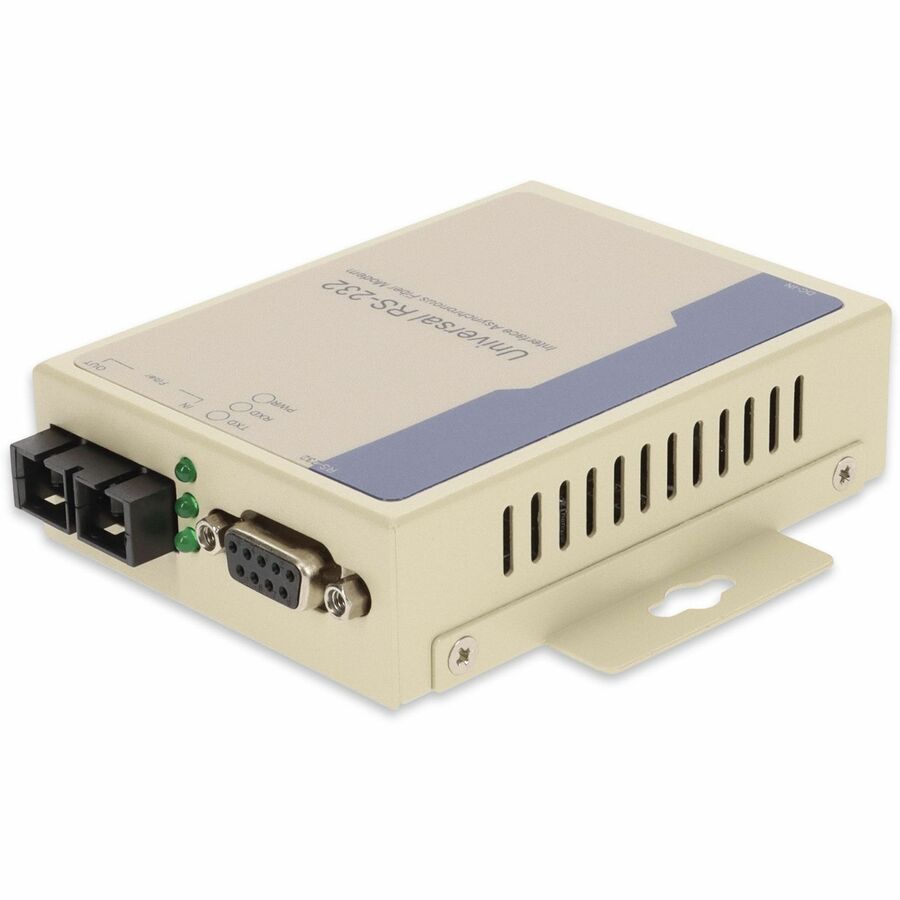 ADDON SERIAL RS232 TO FIBER MMF 1310NM 2KM SC SERIAL MEDIA CONVERTER