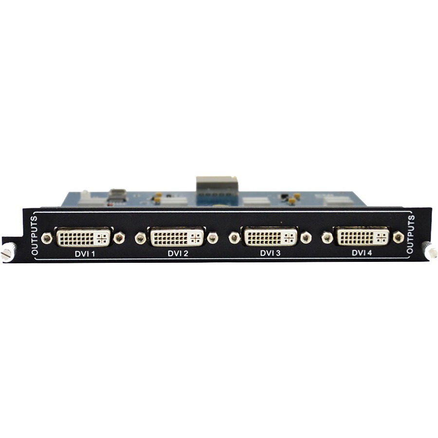 4-OUTPUT DVI CARD FOR MODULAR MATRIX