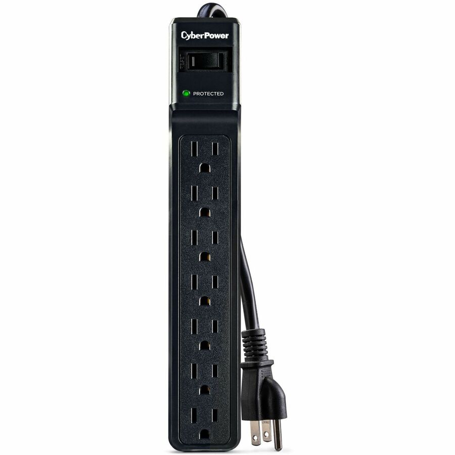 7 NEMA 5-15R OUTLETS 6 FT CORD 1500 JOULES EMI/RFI $125K CEG