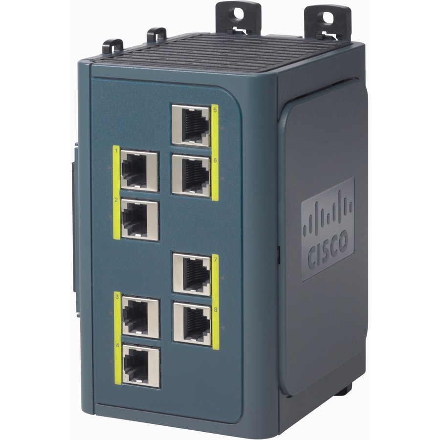 CISCO IE 3000 EXPANSION MODULE, 8 10/100 REMANUFACTURED