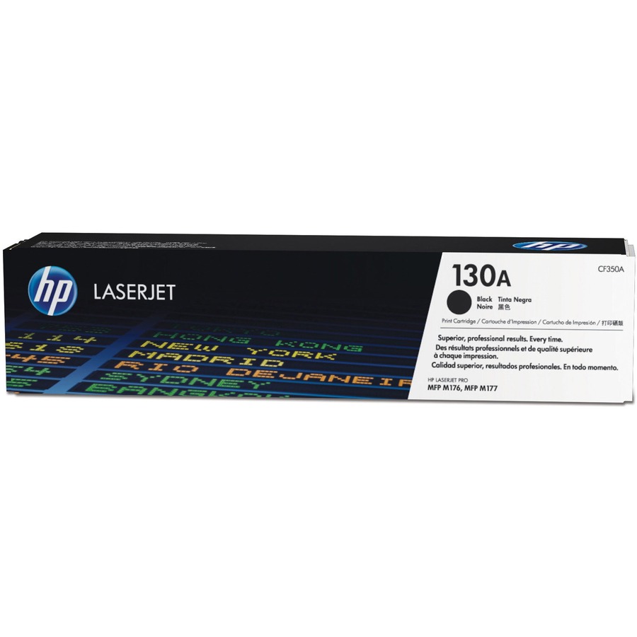 HP (LaserJet 130A) - Cartouche de toner noir pour imprimantes HP LaserJet - Laser - 1 300 pages (CF350A)